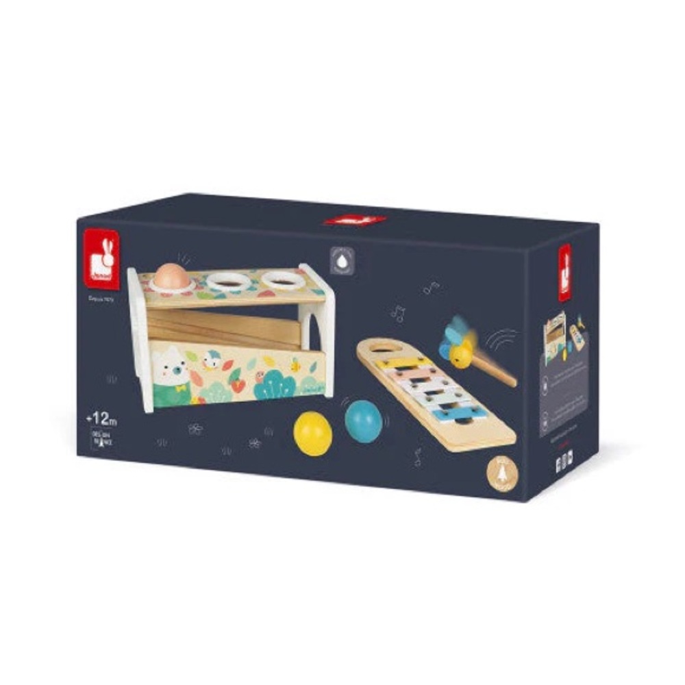 Janod Wooden Xylophone Ball Chute